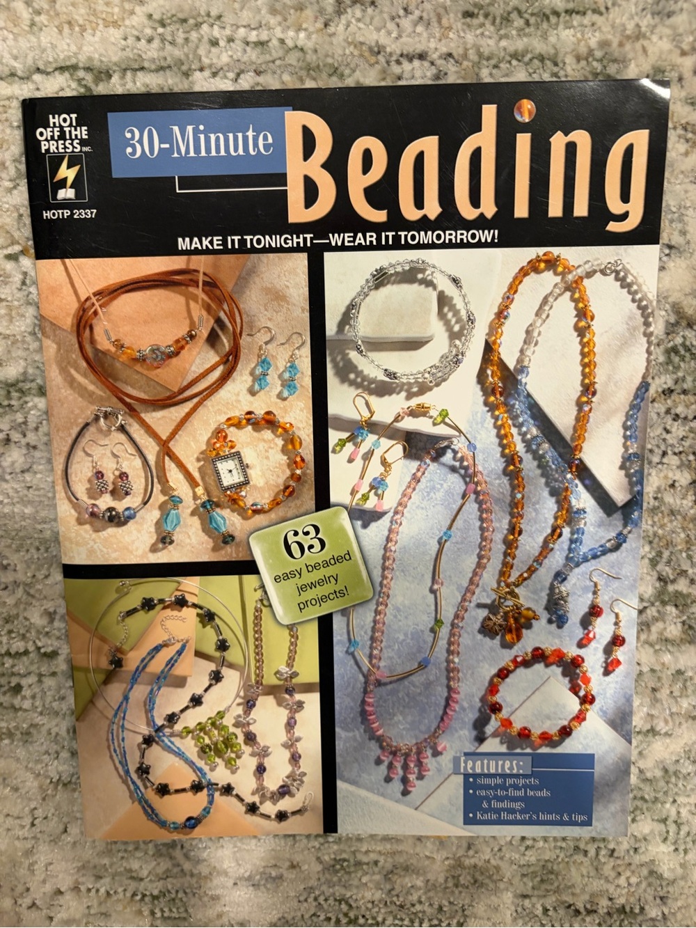 30-Minute Beading Kit - Amber & Blue Bead Designs